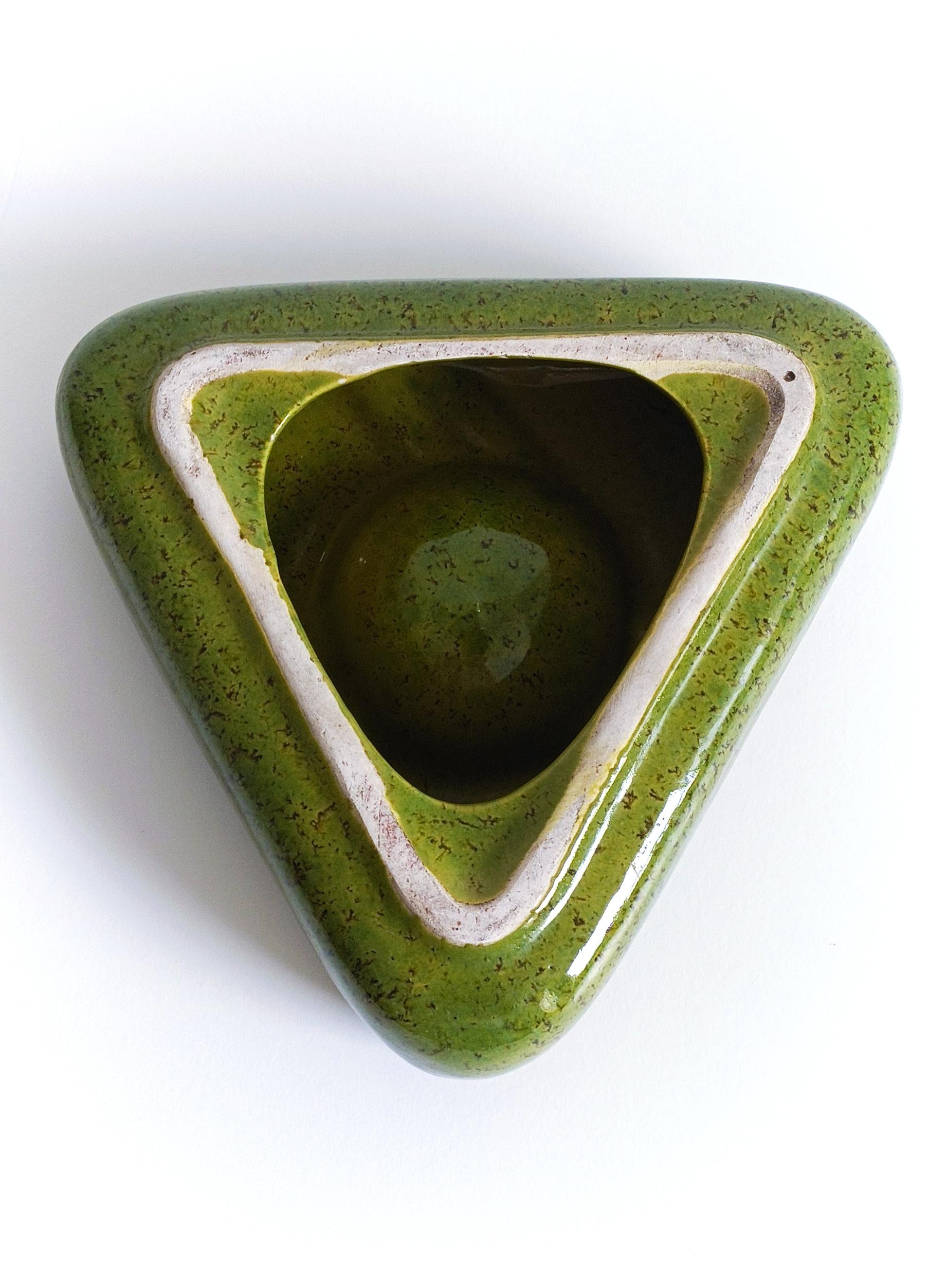 Posacenere in ceramica Vide-Poche di Roberto Rigon, Italia 1960 3
