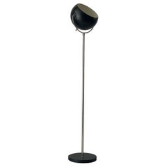 Space Age Black Metal Floor Lamp by Staff, 1970s, Germany