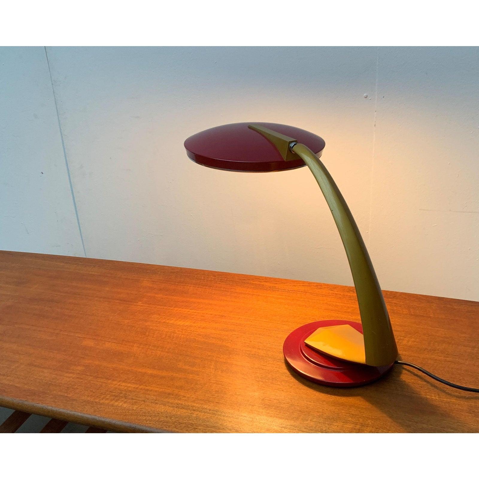 Lampe à poser Boomerang de Space A par Luis Pérez De La Oliva pour Phase en vente 1