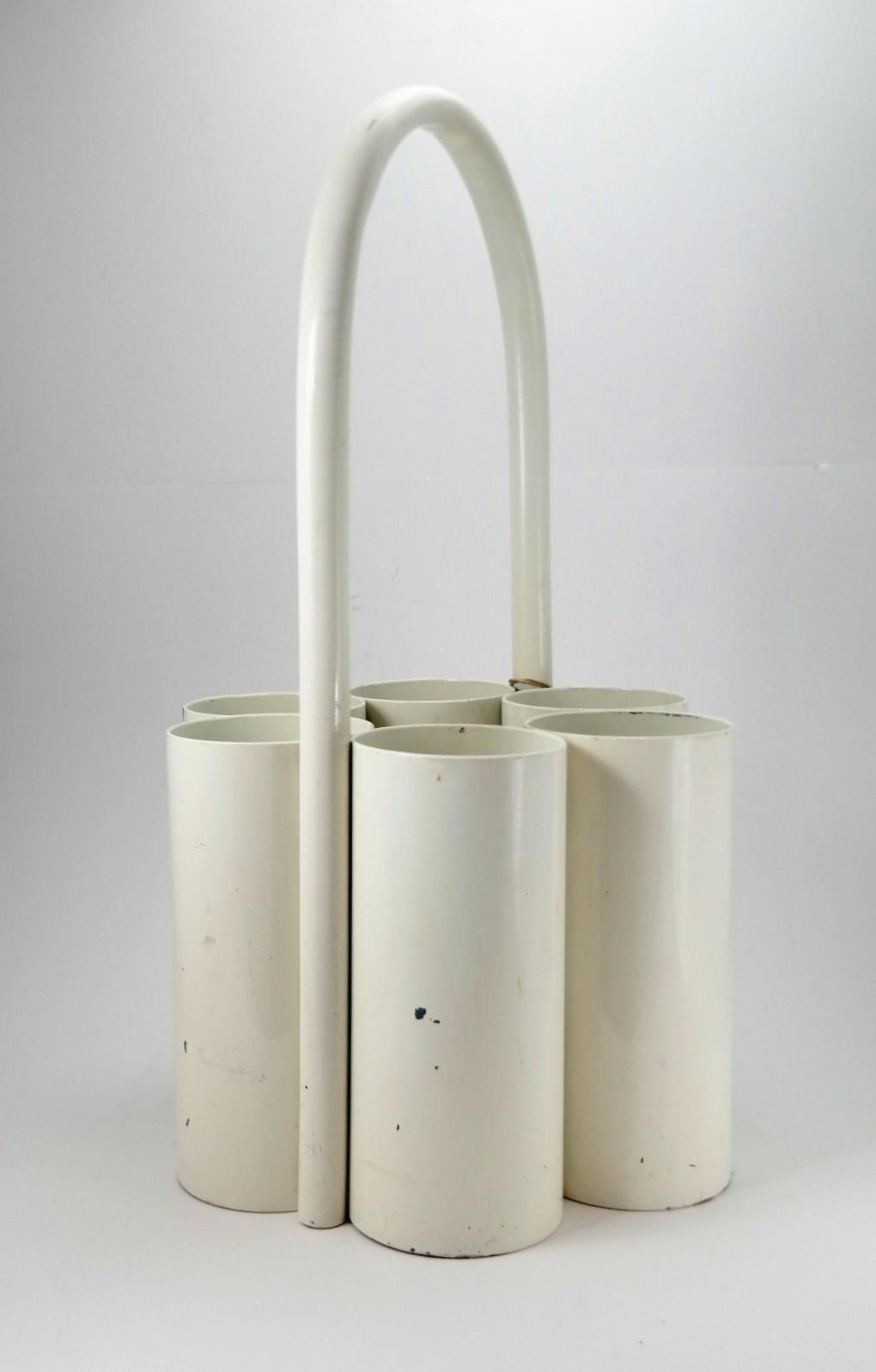 Space Age bottle carrier or wine caddy, 1960s.
 