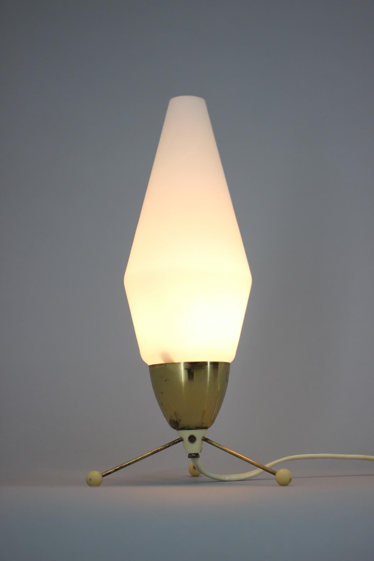 Mid-Century Modern Space Age Brass Mid-Century Table Lamp