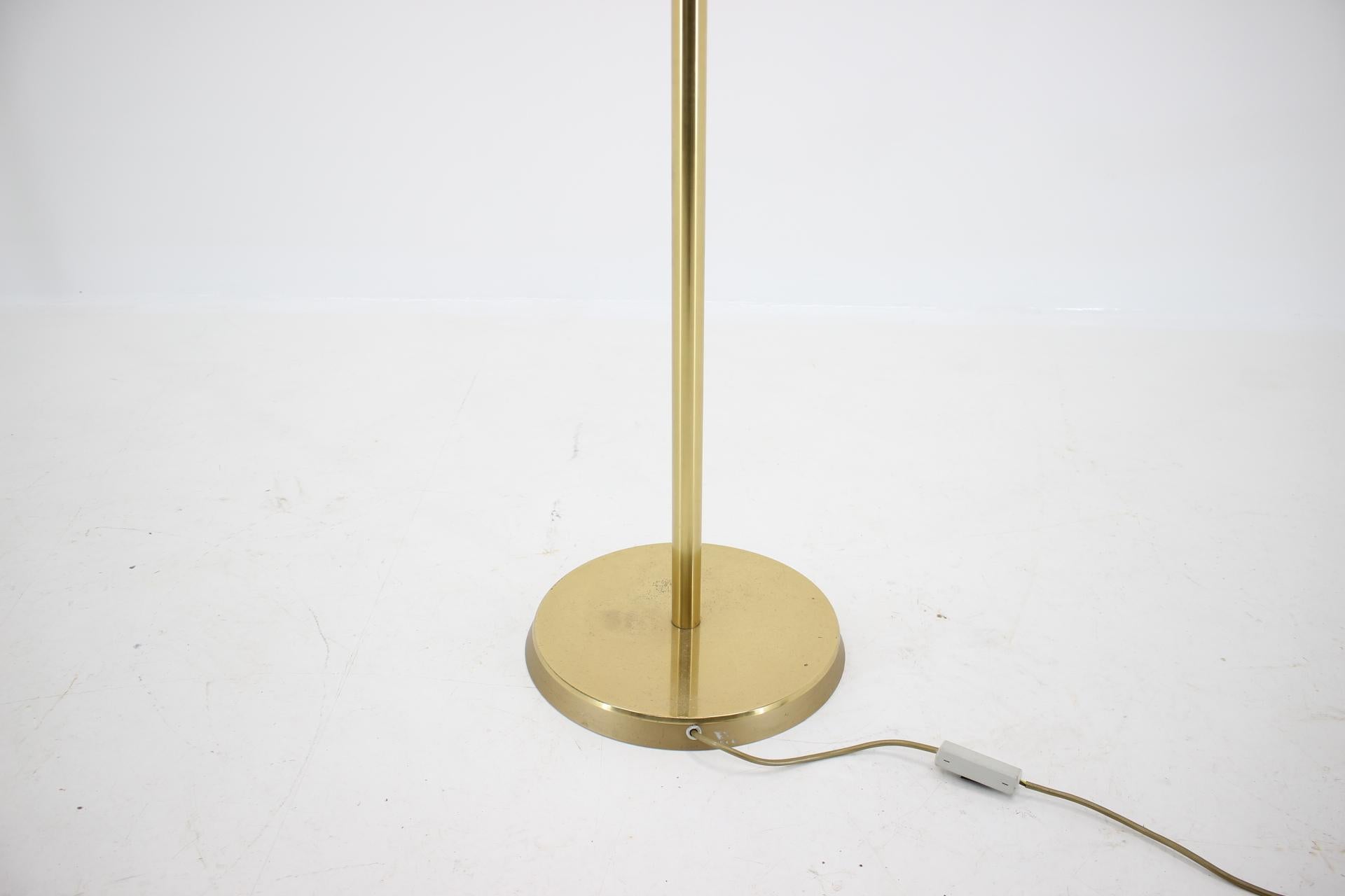 Late 20th Century Space Age Brass Sputnik Floor Lamp by Kamenicky Senov / Preciosa, 1970s For Sale