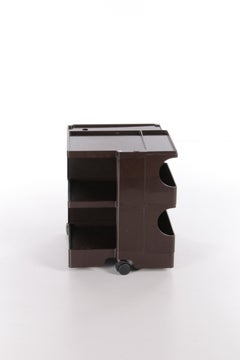 Space Age Brown Joe Colombo 'Boby' Storage Trolley, 1970s