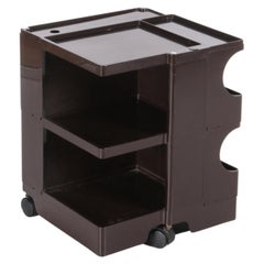 Space Age Brown Joe Colombo 'Boby' Storage Trolley, 1970s