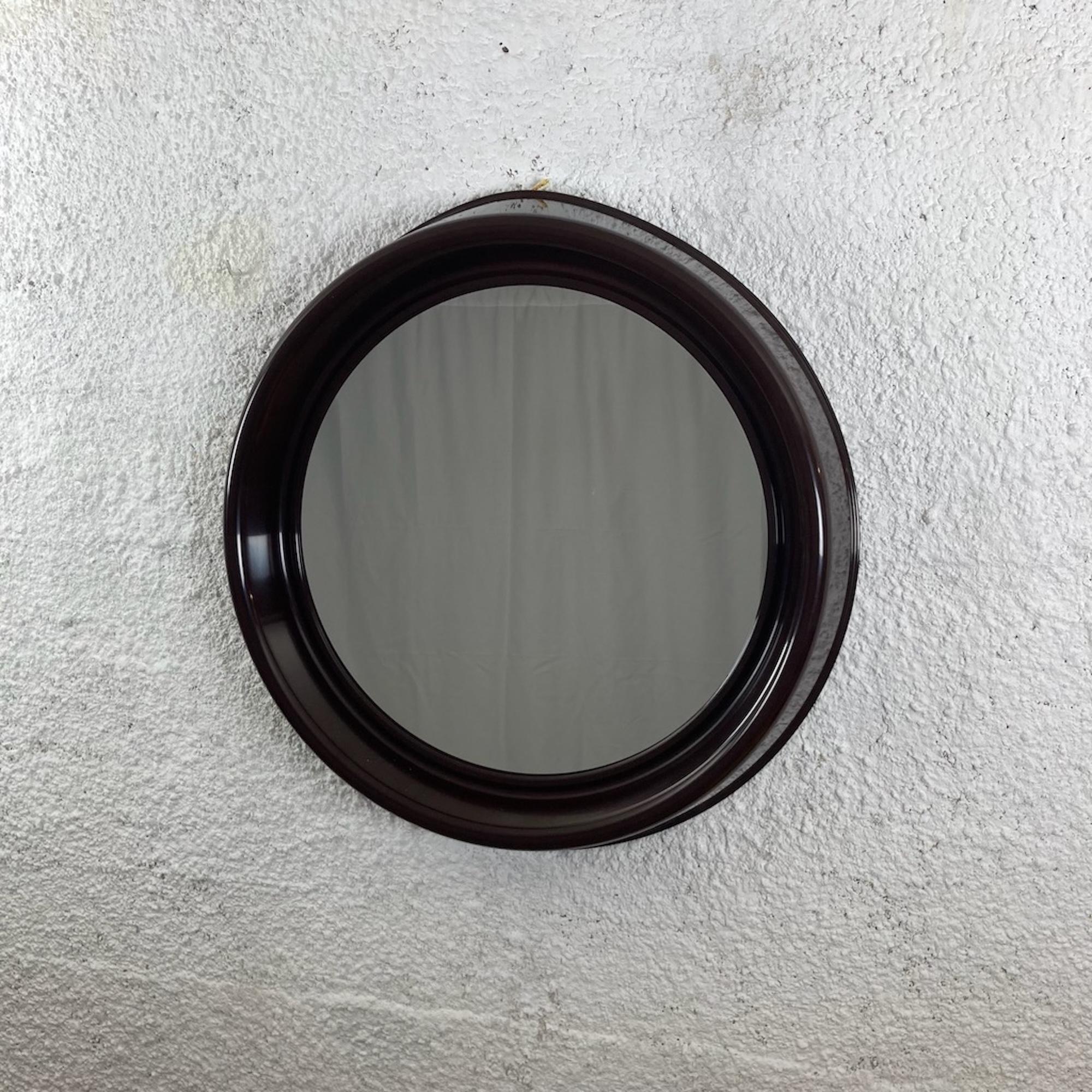  Space Age Brown Mirror by Dal Vera, 1970s 3