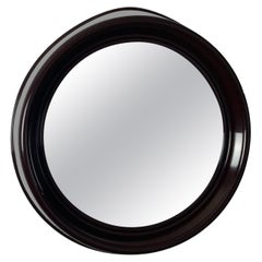 Space Age Brown Mirror by Dal Vera, 1970s