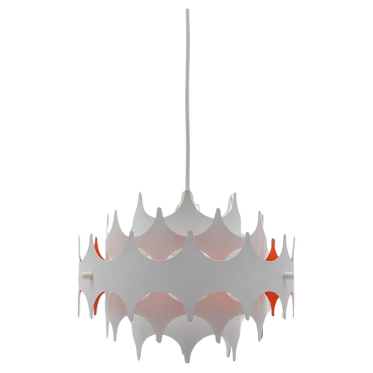 Space Age Brutalist Ceiling Lamp by Doria Leuchten, 1960s Germany For Sale