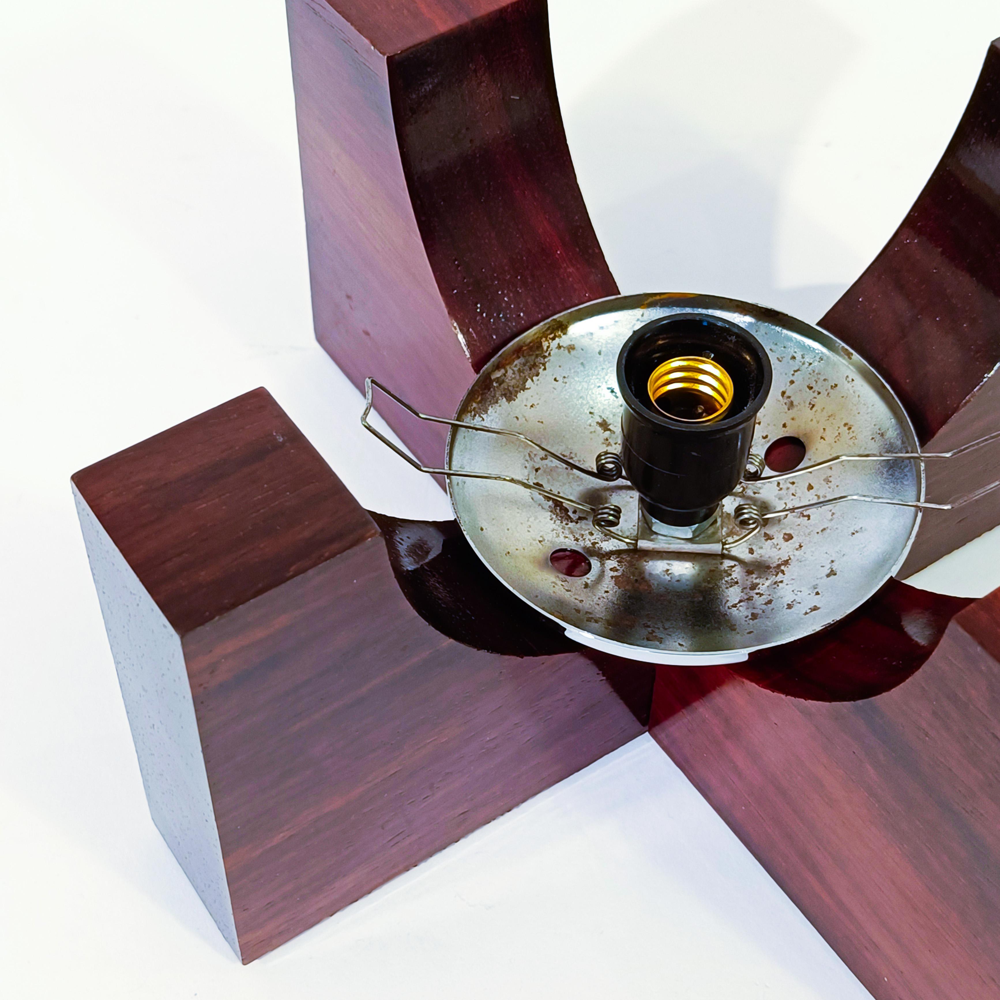 L'âge de l'espace. Lampes de table de style brutaliste par Estiluz, Espagne, 1970 en vente 4