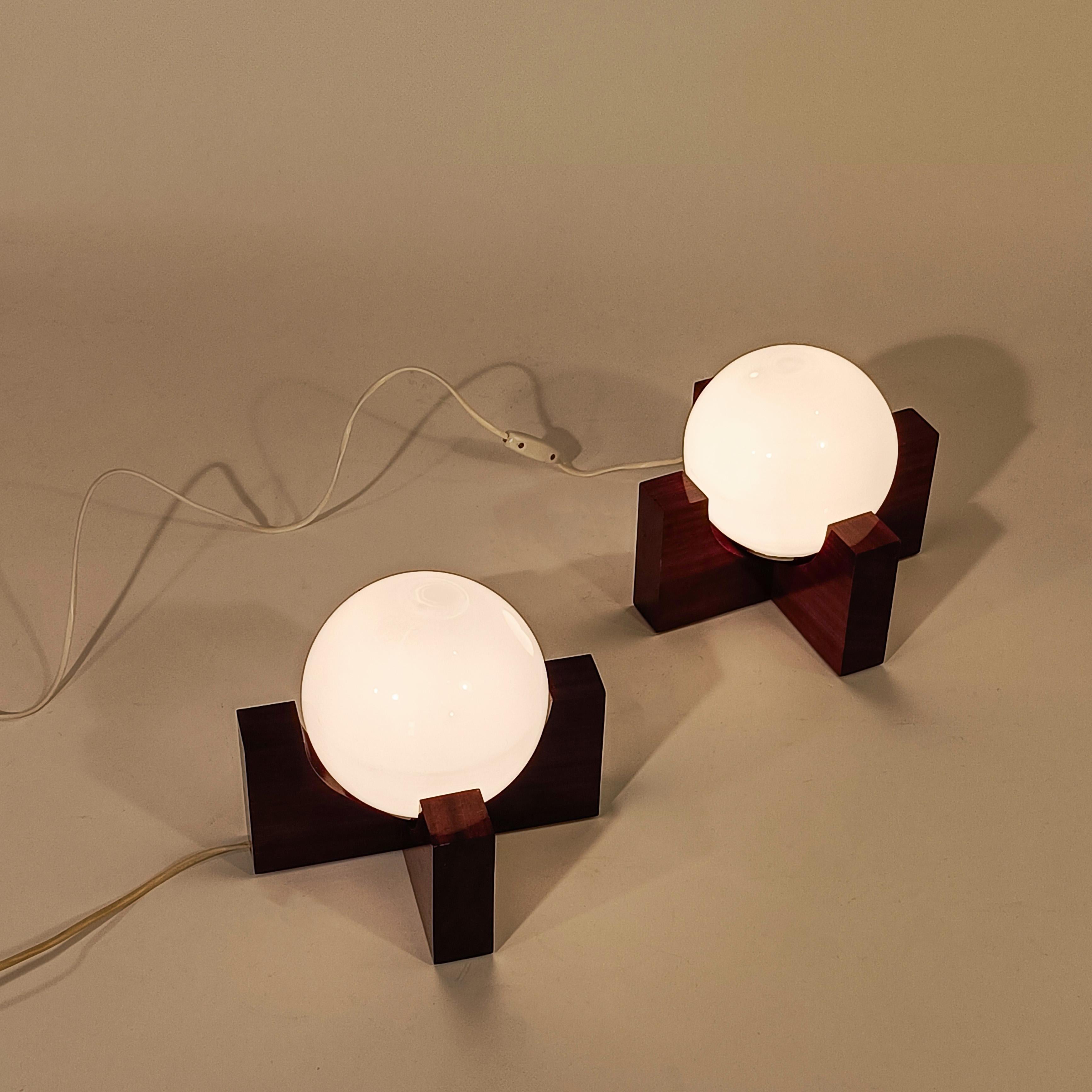 L'âge de l'espace. Lampes de table de style brutaliste par Estiluz, Espagne, 1970 Excellent état - En vente à SANT ADRIÀ DE BESÒS, ES