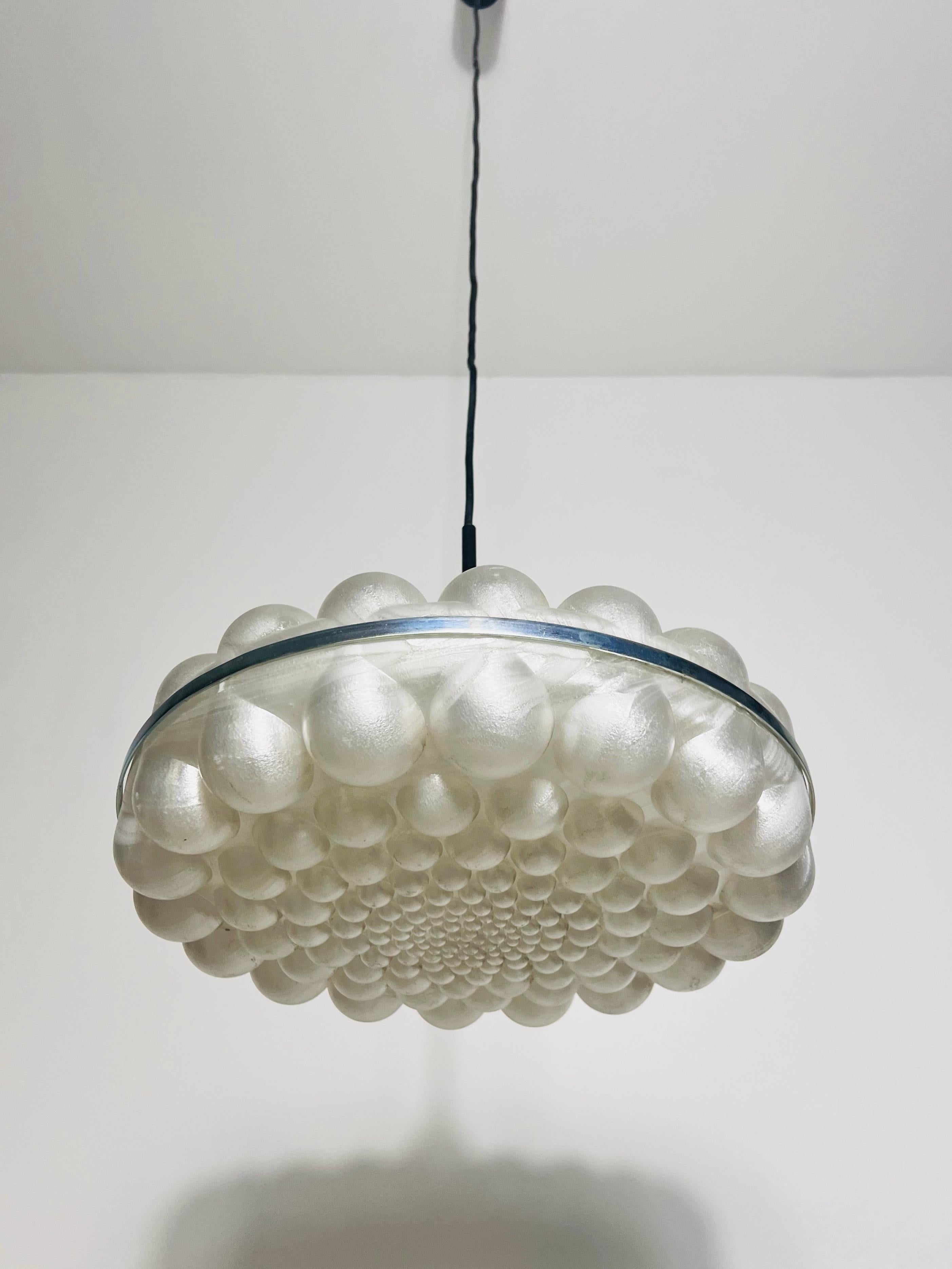 Allemand Lampe suspendue de l'ère spatiale, Allemagne de l'Est, 1970 en vente
