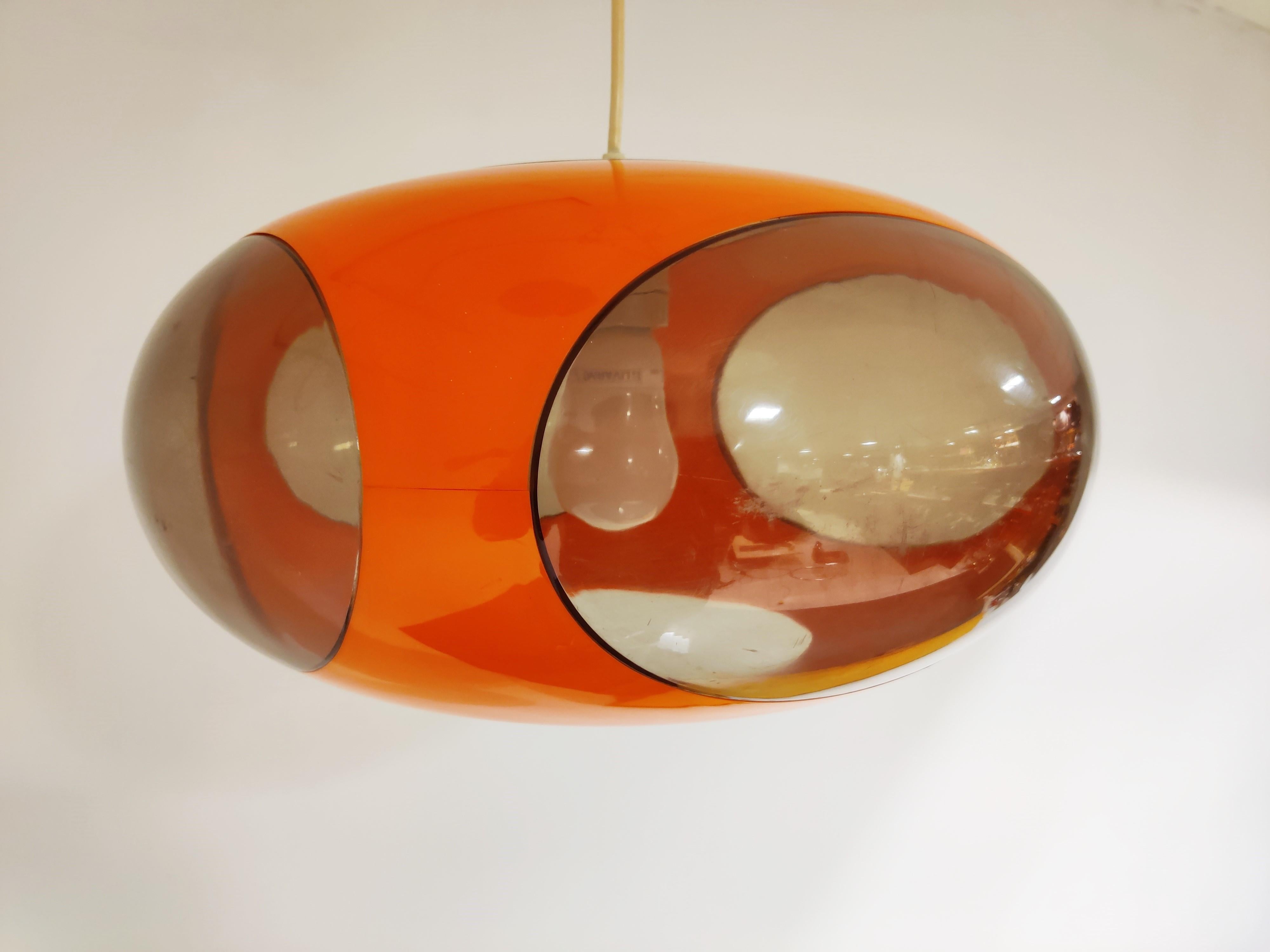 Space Age 'Bug Eye' Pendant Light, 1960s 2