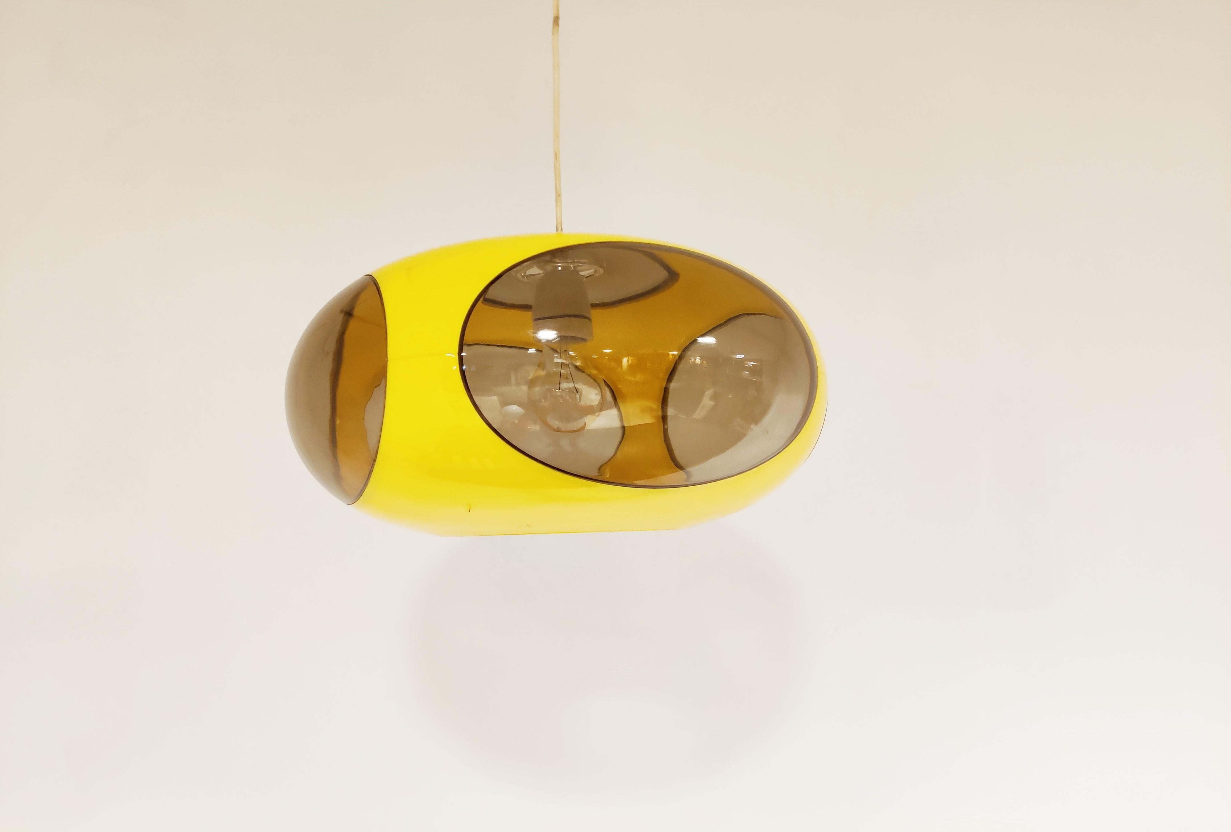 Space Age 'bug eye' Pendant Light, 1960s 3