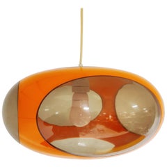 Space Age 'Bug Eye' Pendelleuchte:: 1960er Jahre