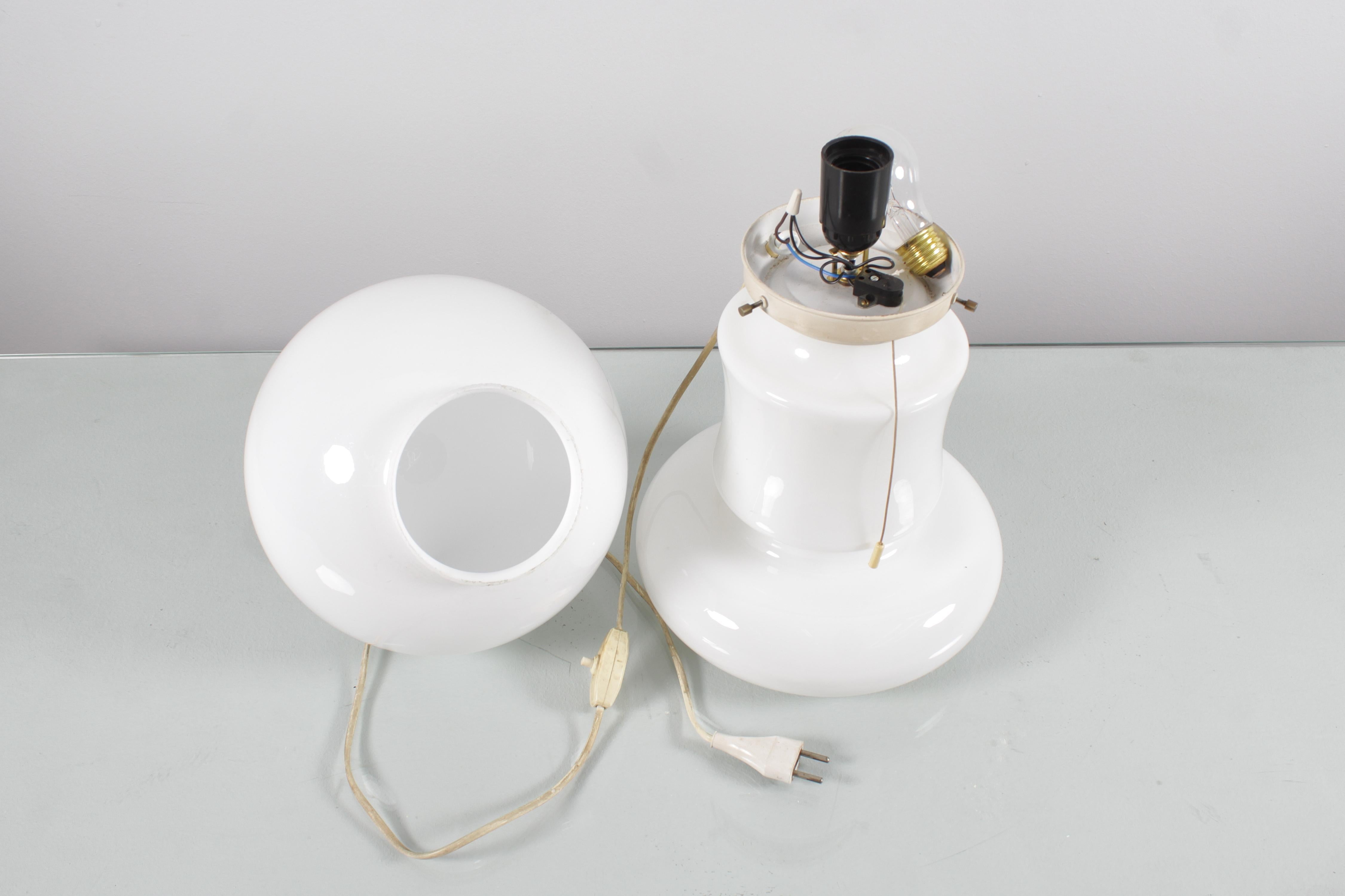 Space A.C. for Mazzega Murano Glass Table Lamp 70s Italy en vente 3
