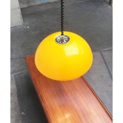 Space Age Cabras-Pendelleuchte von Luigi Massoni für Guzzini, 1960er Jahre