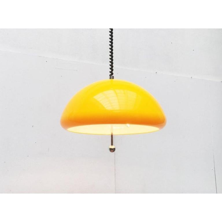 Lampada a sospensione Cabras A Space Age di Luigi Massoni & Massoni per Guzzini, anni '60 in vendita 1