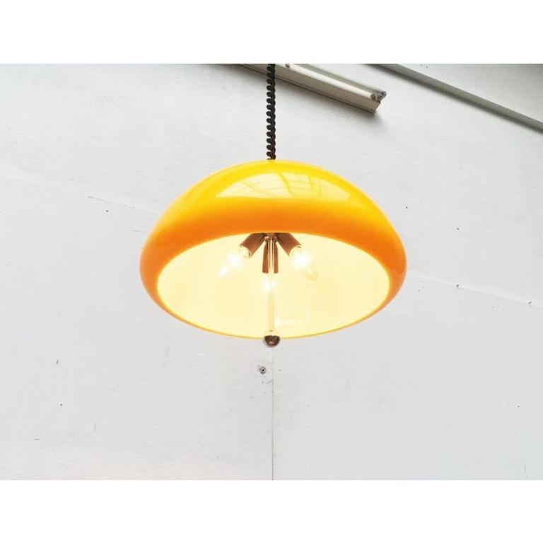 Lampada a sospensione Cabras A Space Age di Luigi Massoni & Massoni per Guzzini, anni '60 in vendita 2