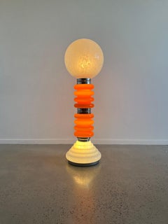 Space Age Carlo Nason for Mazzega Floor Lamp
