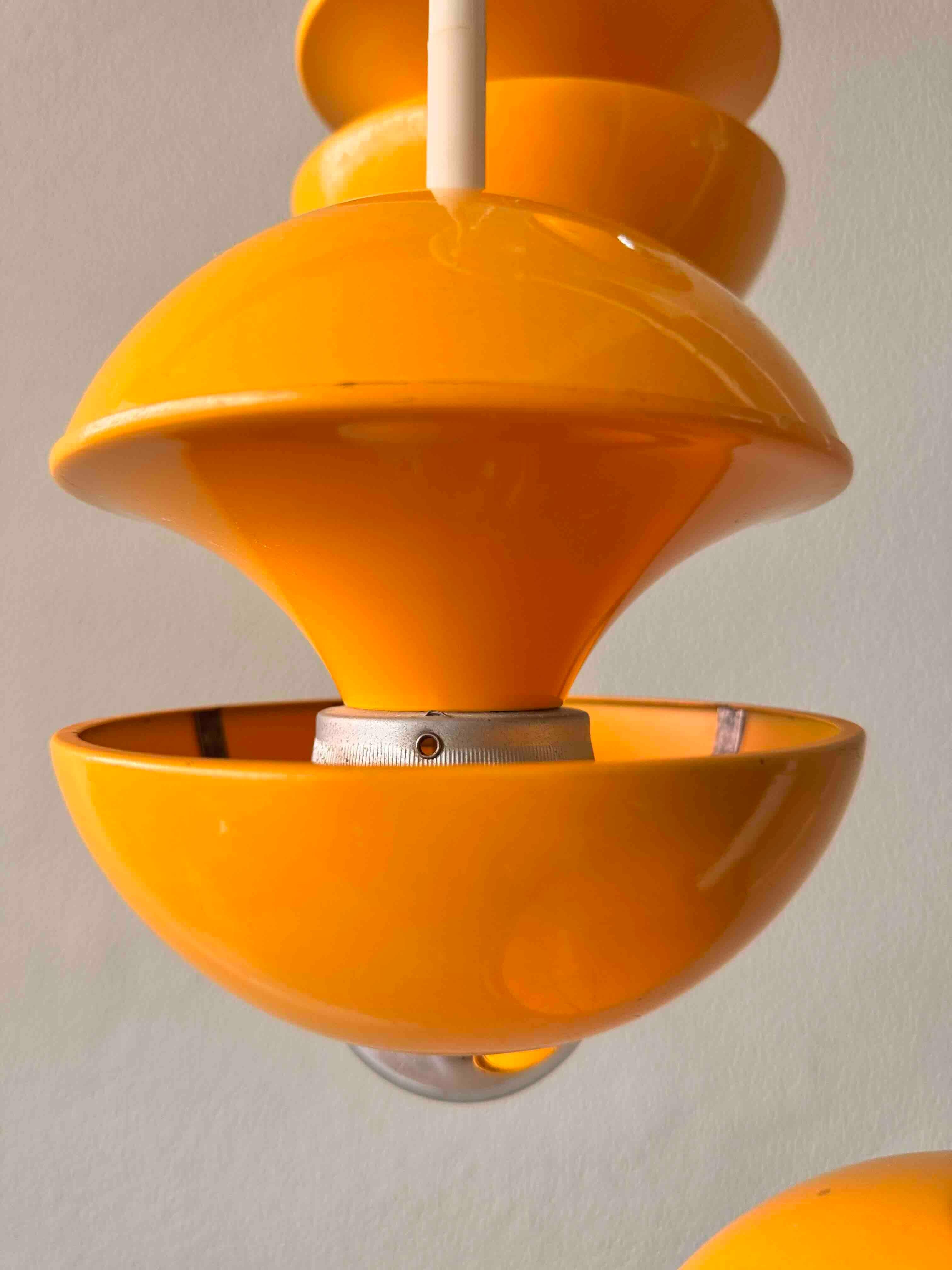 Space Age Cascade Lamp by Klaus Hempel for Kaiser, Germany, 1972 11