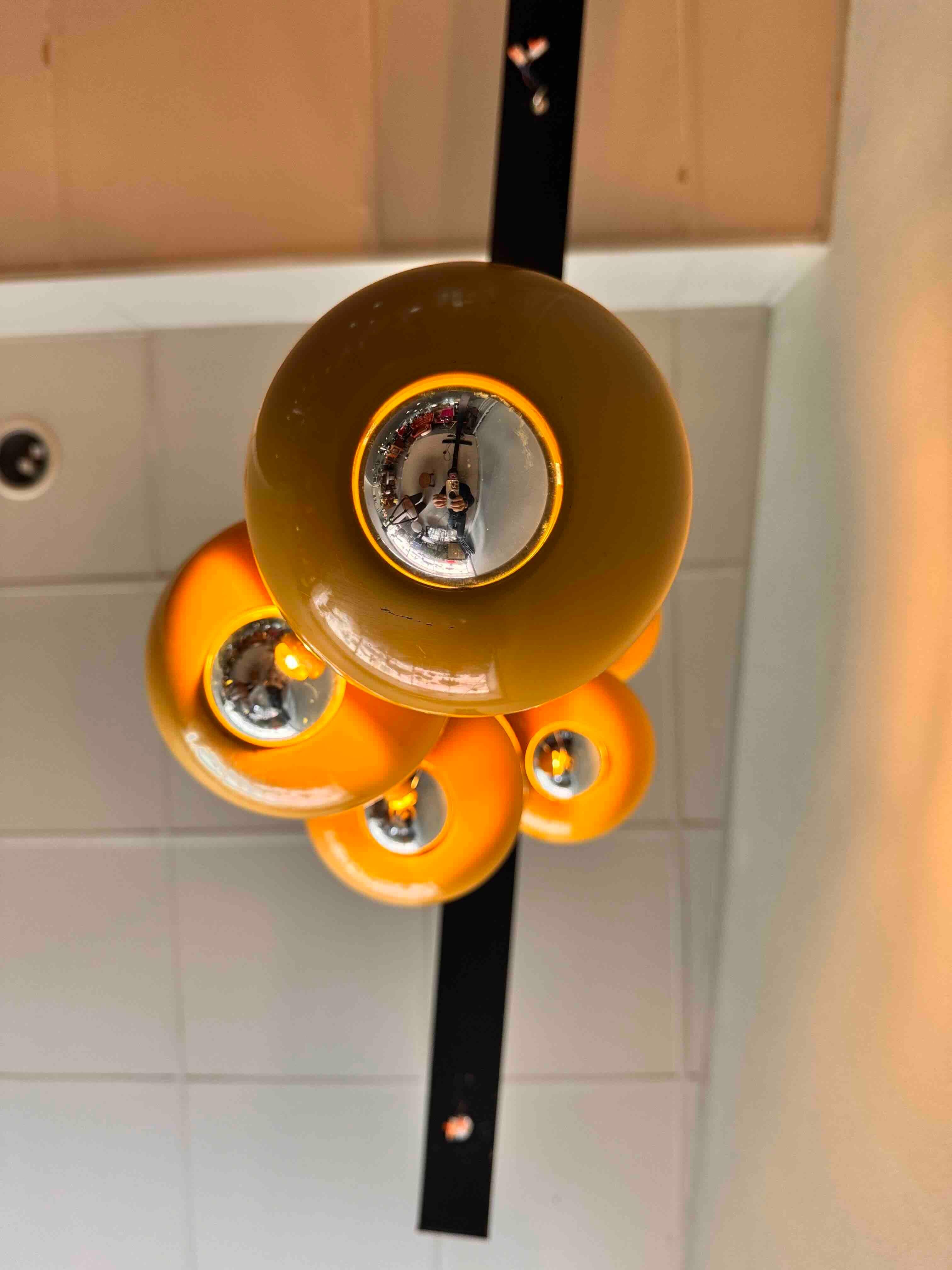 Space Age Cascade Lamp by Klaus Hempel for Kaiser, Germany, 1972 13