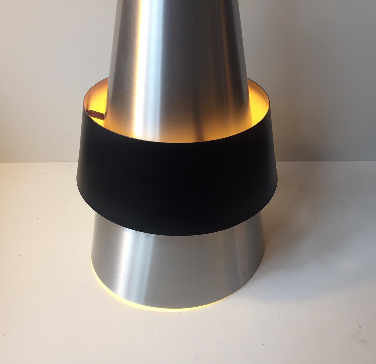 Mid-20th Century Space Age Ceiling Lamp Corona by Jo Hammerborg, Fog & Mørup, 1960s For Sale