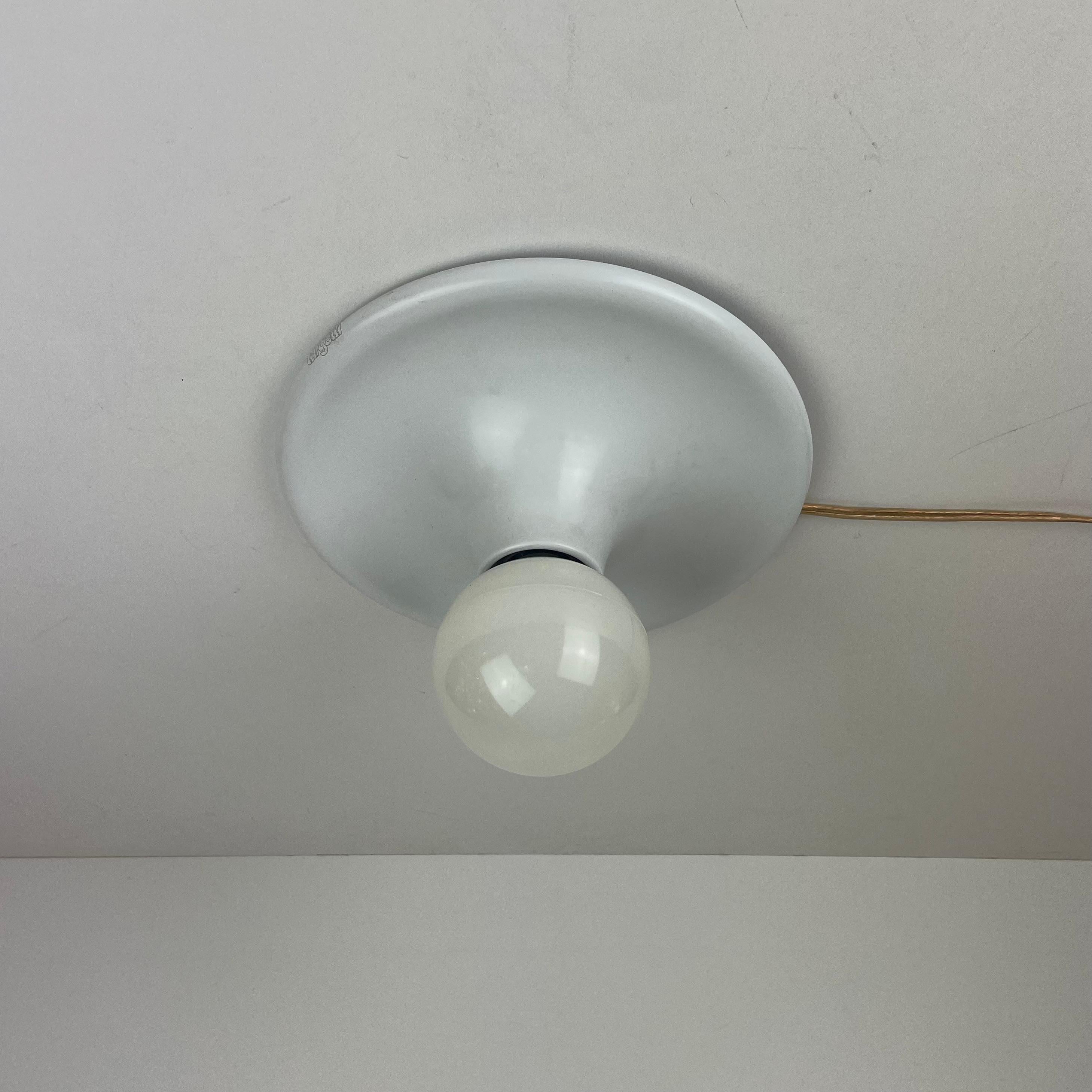 Lámpara de techo o pared Space Age de Targetti, años 70 en venta 2
