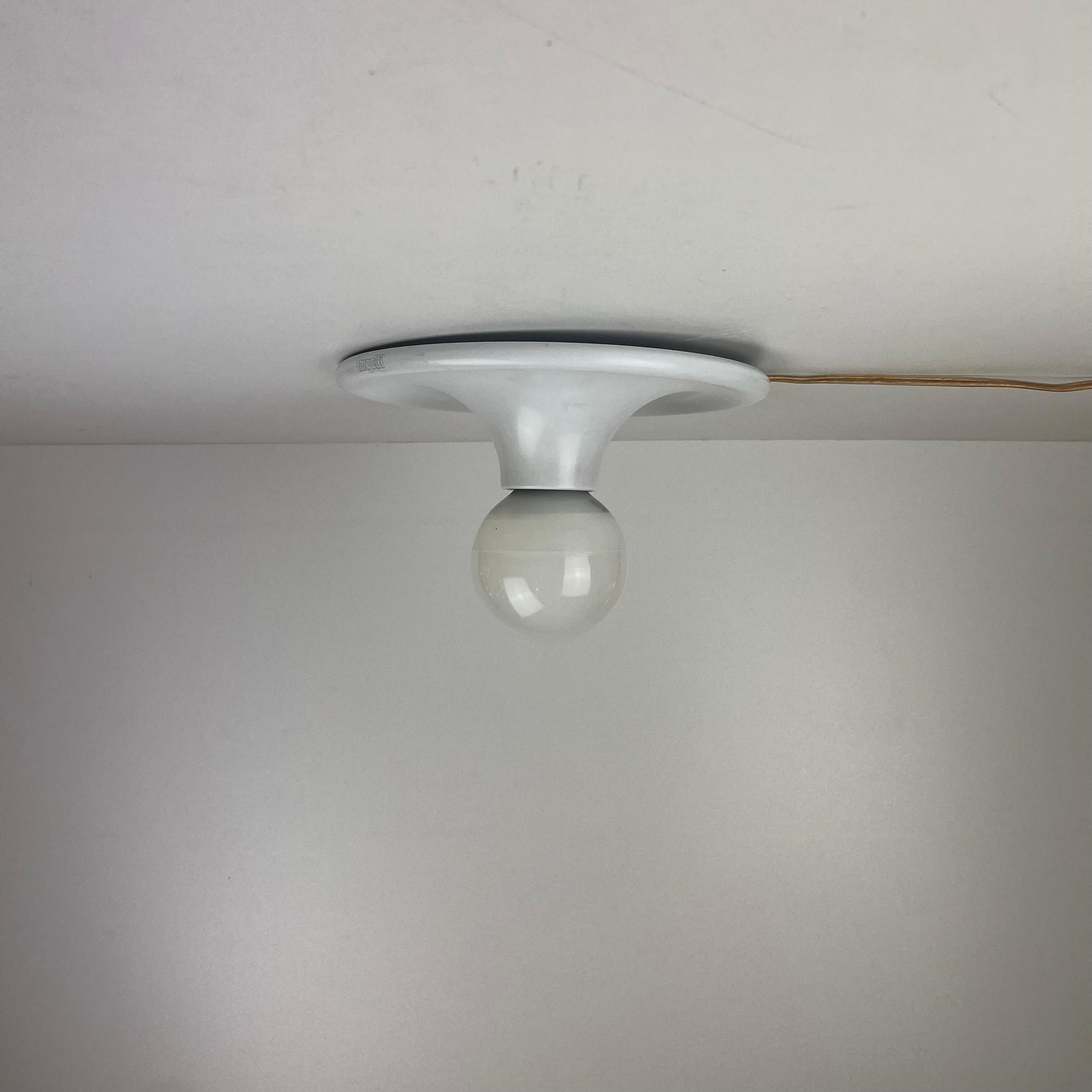 Lámpara de techo o pared Space Age de Targetti, años 70 en venta 5