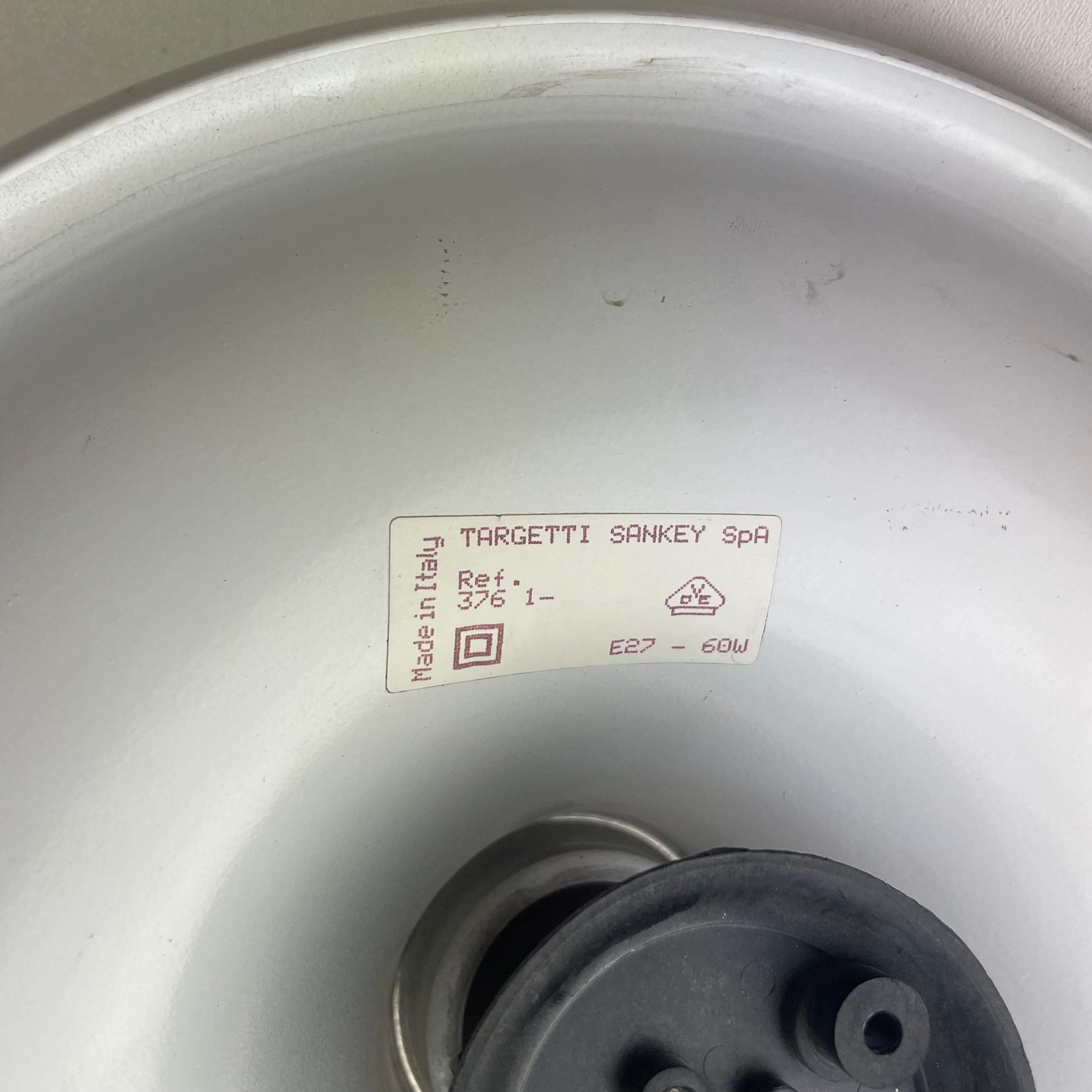 Lámpara de techo o pared Space Age de Targetti, años 70 en venta 9