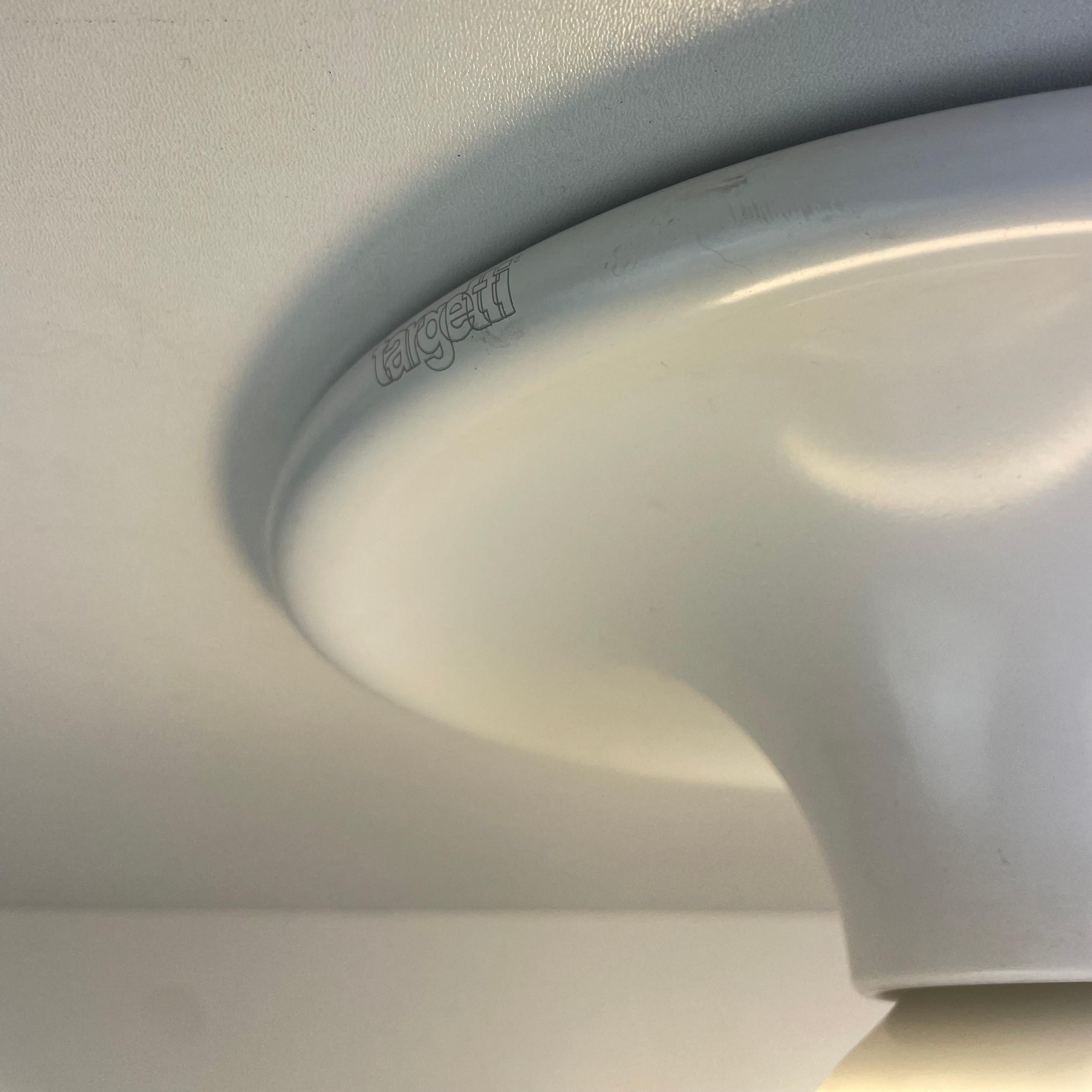 Lámpara de techo o pared Space Age de Targetti, años 70 Italiano en venta