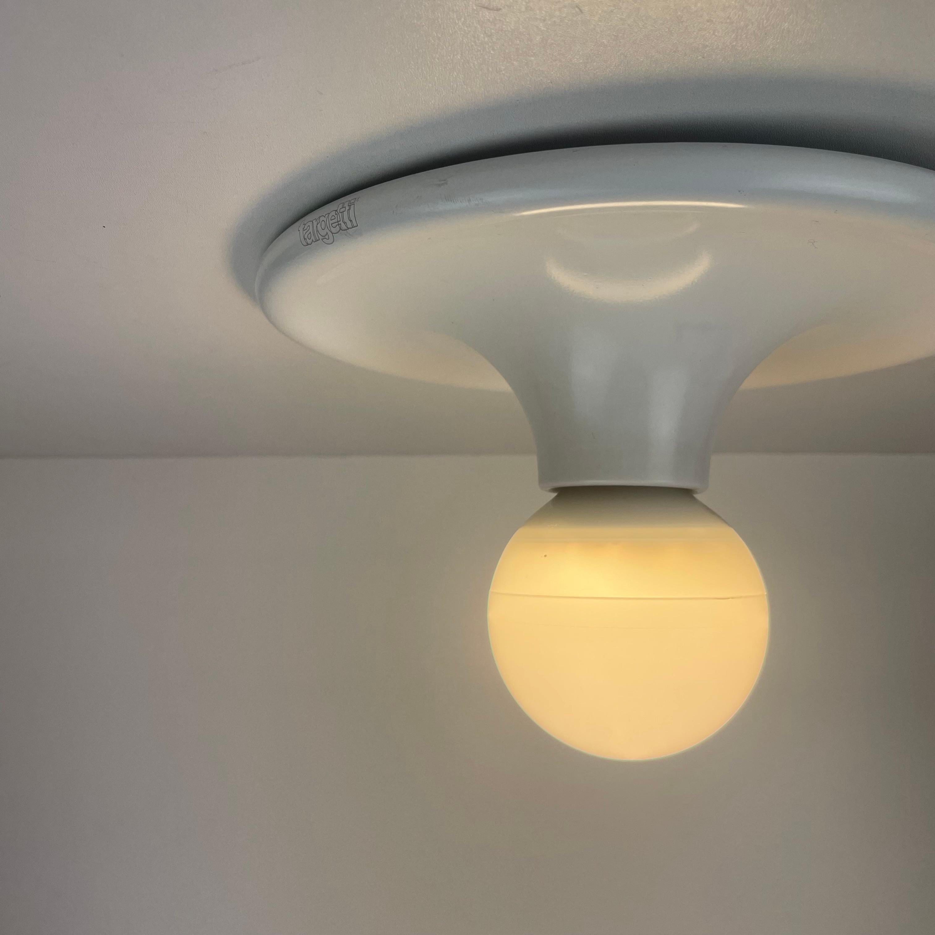 Lámpara de techo o pared Space Age de Targetti, años 70 en Bueno estado para la venta en Brussel, BE
