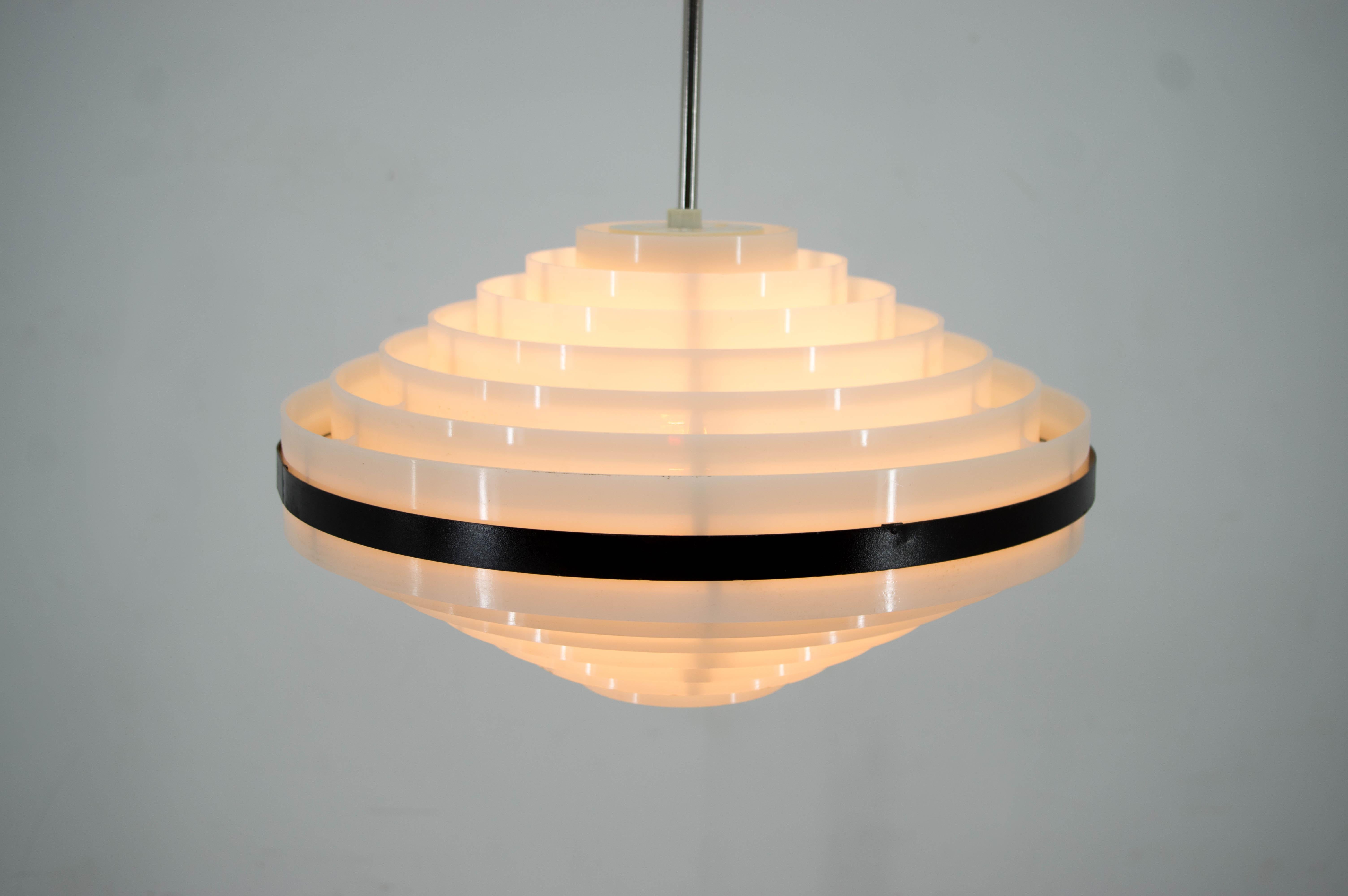 Czech Space Age Chandelier, 1970s, Up to Five Items For Sale