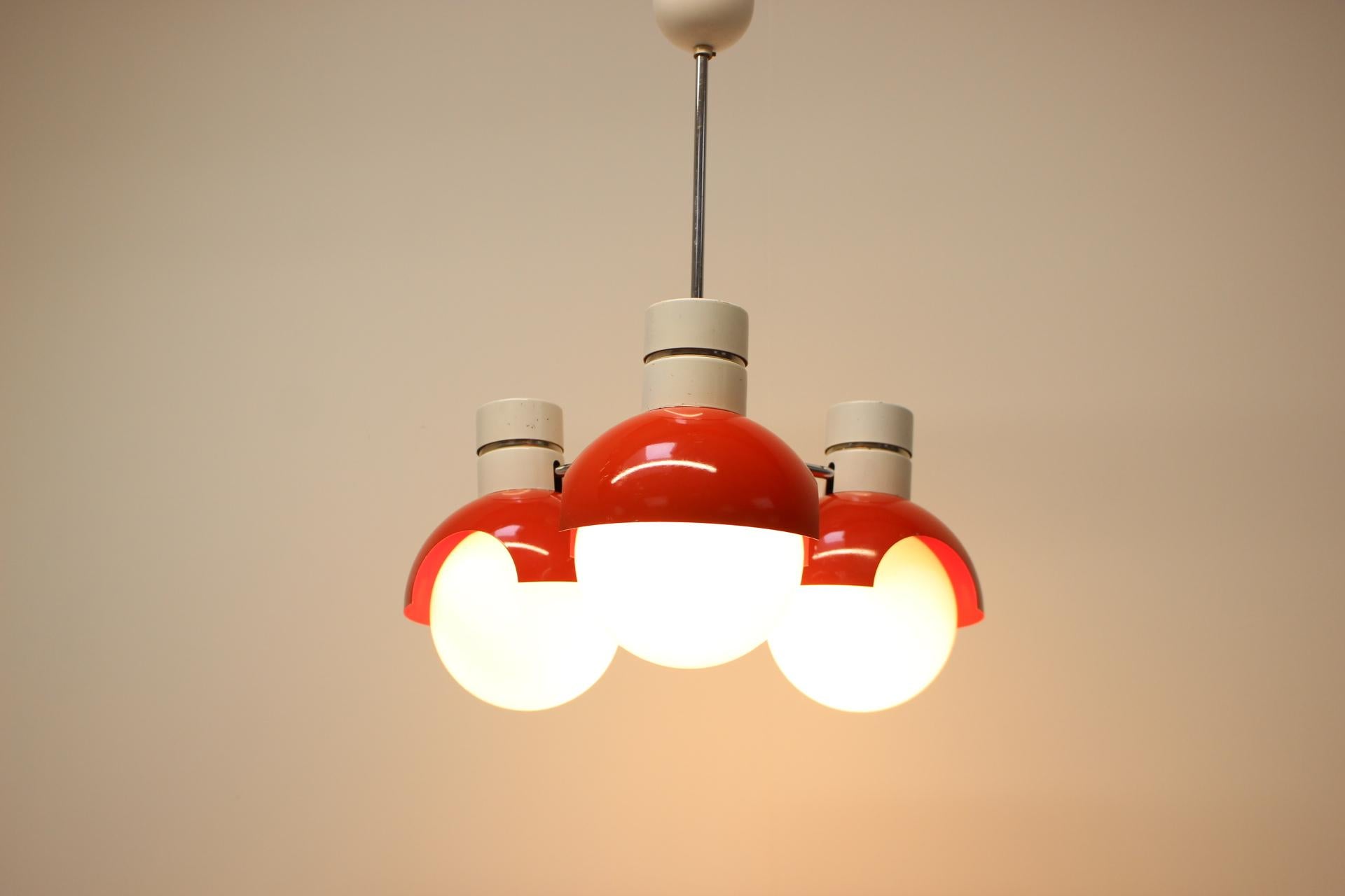 Space Age Chandelier by Napako, 1970s For Sale 4