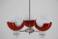 Space Age Chandelier by Napako, Czechoslovakia, 1970s