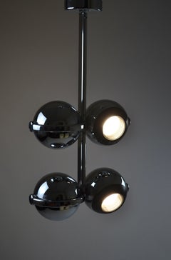Space age chandelier by Terence Conran, for Erco, 1970s
