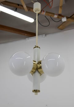 Lampadario A Space Sputnik di Elektroinstala Decín, anni '60