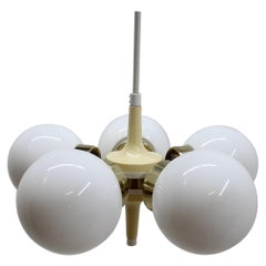 Space Age Chandelier Sputnik by Elektroinstala Decin, 1970s