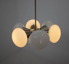 Space Age Chandelier Sputnik by Kamenicky Senov, 1960s