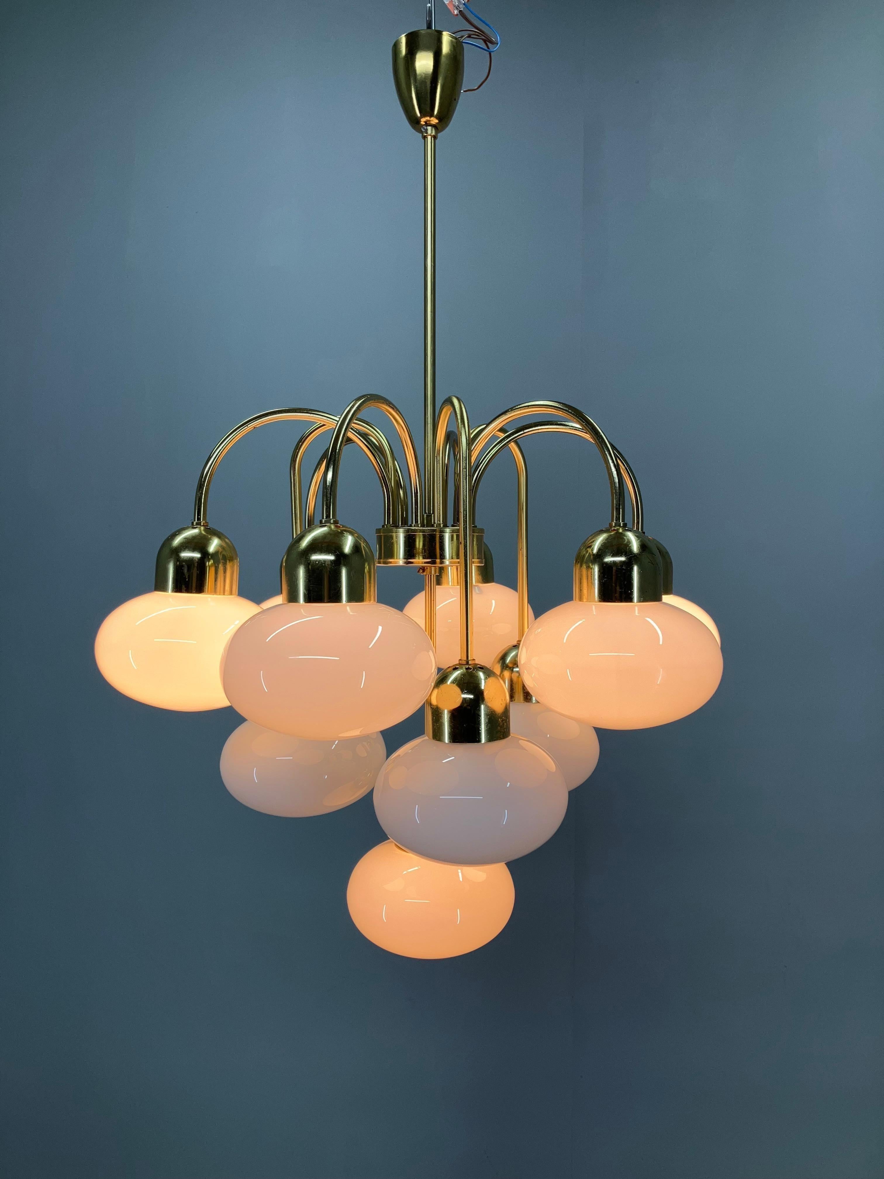 Space Age Chandelier Sputnik by Kamenicky Senov, 1970s 8