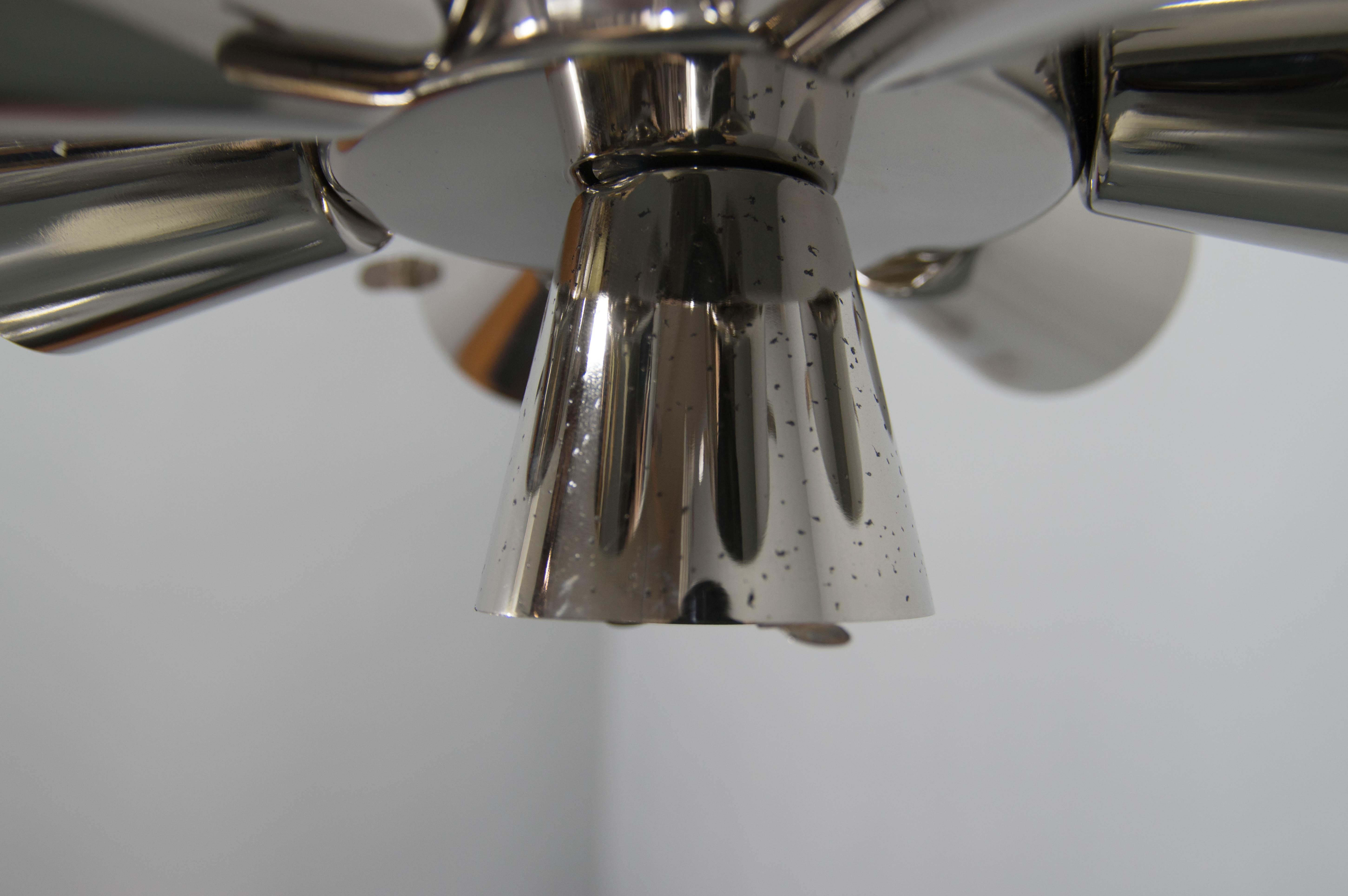 Lustre Spoutnik de l'ère spatiale de Kamenicky Senov, 1970 en vente 9