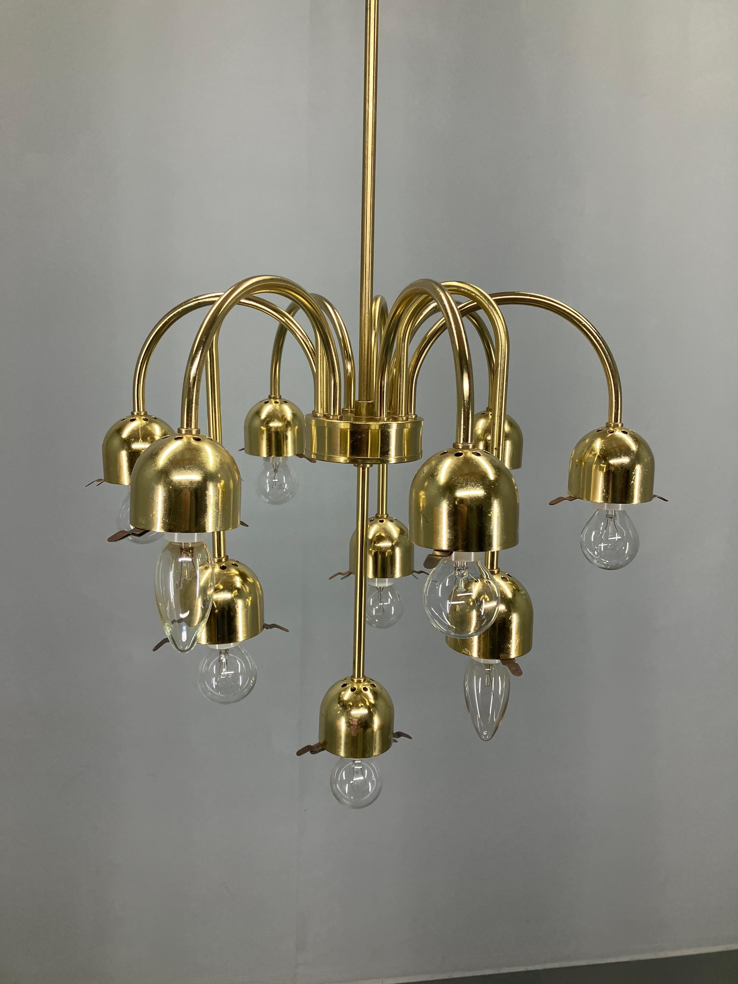 Space Age Chandelier Sputnik by Kamenicky Senov, 1970s 12