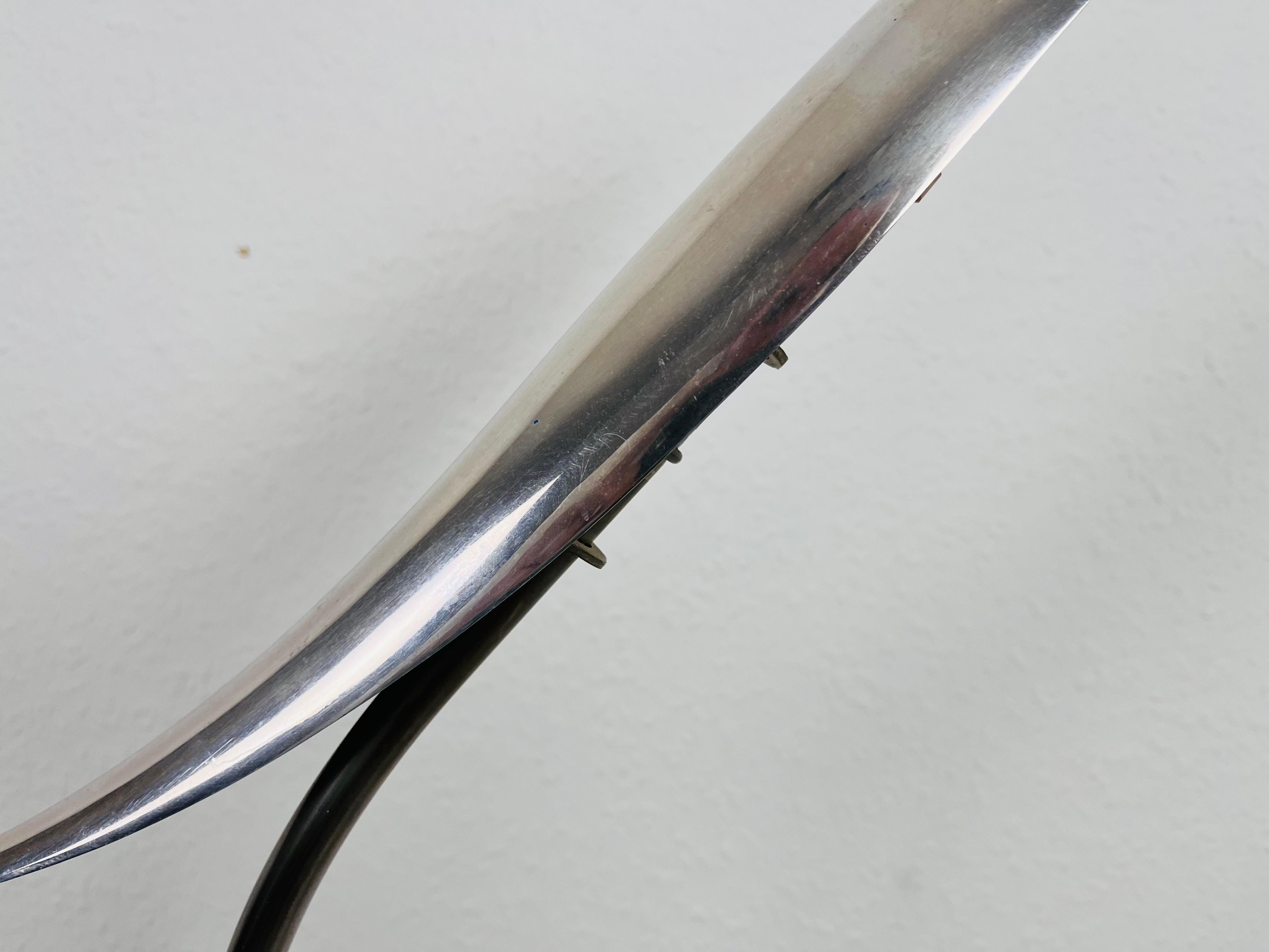 Mid-Century Modern Space Age Chrome Floor Lamp, 1970s, Germany For Sale