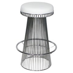 Space Age Chrome Stool Designed by Arthur Umanoff for Contemporary Shells, 1960s