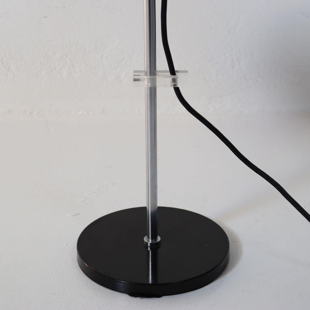 Fin du 20e siècle Lampe de table chromée de l'ère spatiale par Artimeta, années 1970 en vente