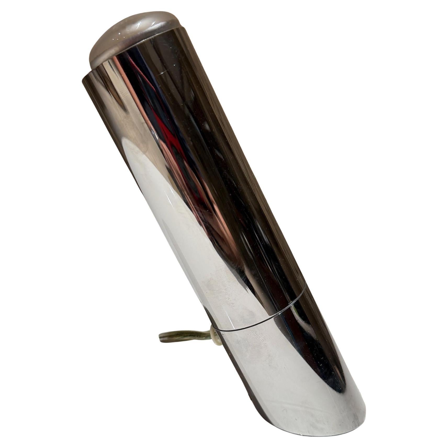 Space Age Chrome Table Lamp Paul Mayen Marina Malabotti Era