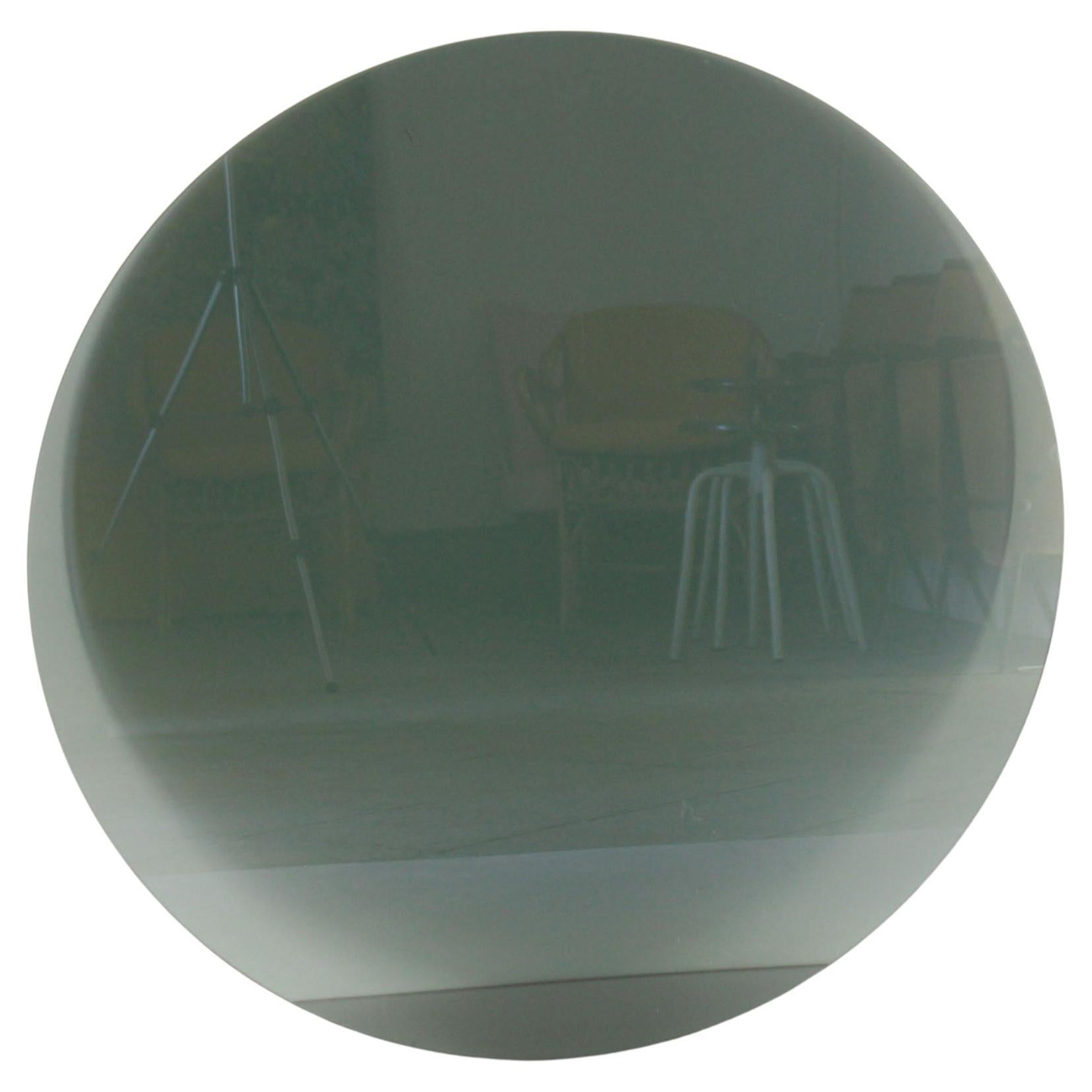 Space Age Chromed Coffee Table with Smoked glass Top, Italy 1970s In Good Condition For Sale In Ceglie Messapica, IT