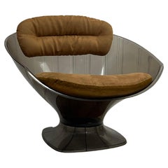 Space Age Club Chair von Raphaël, Mitte des Jahrhunderts
