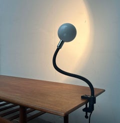 Space Age Cobra Snake Table Clamp Lamp, 1970s