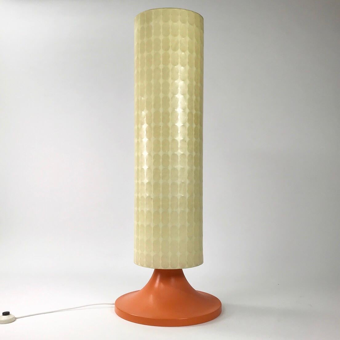Space Age Cocoon Floor Lamp by Goldkant Leuchten, Germany, 1970s In Good Condition In Haderslev, DK
