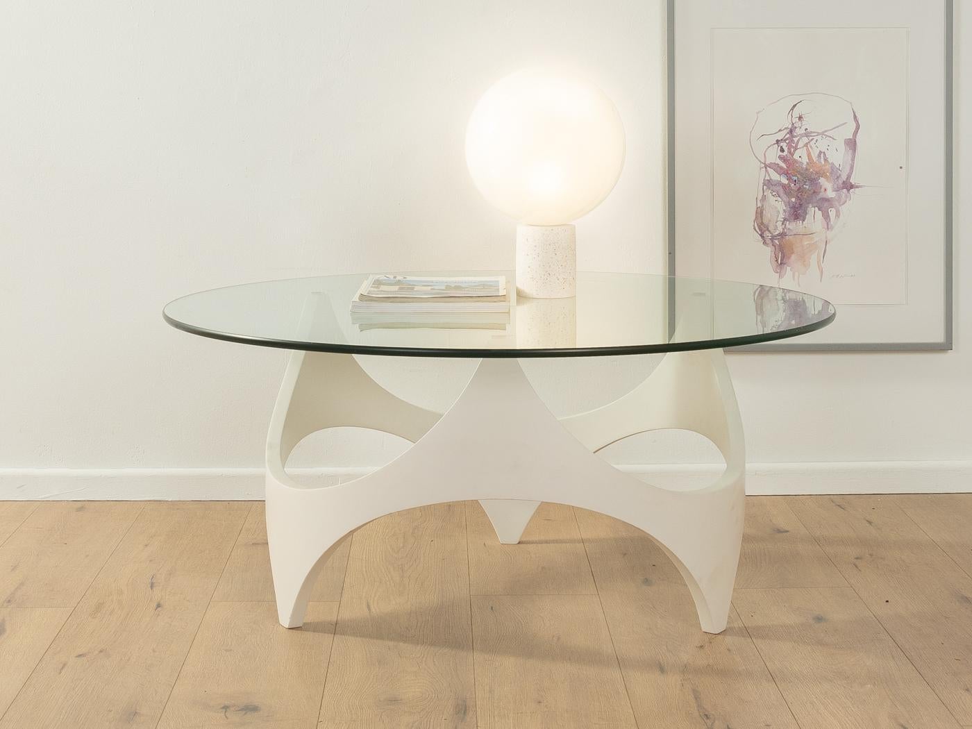 Mid-Century Modern Space Age coffee table, Opal Möbel