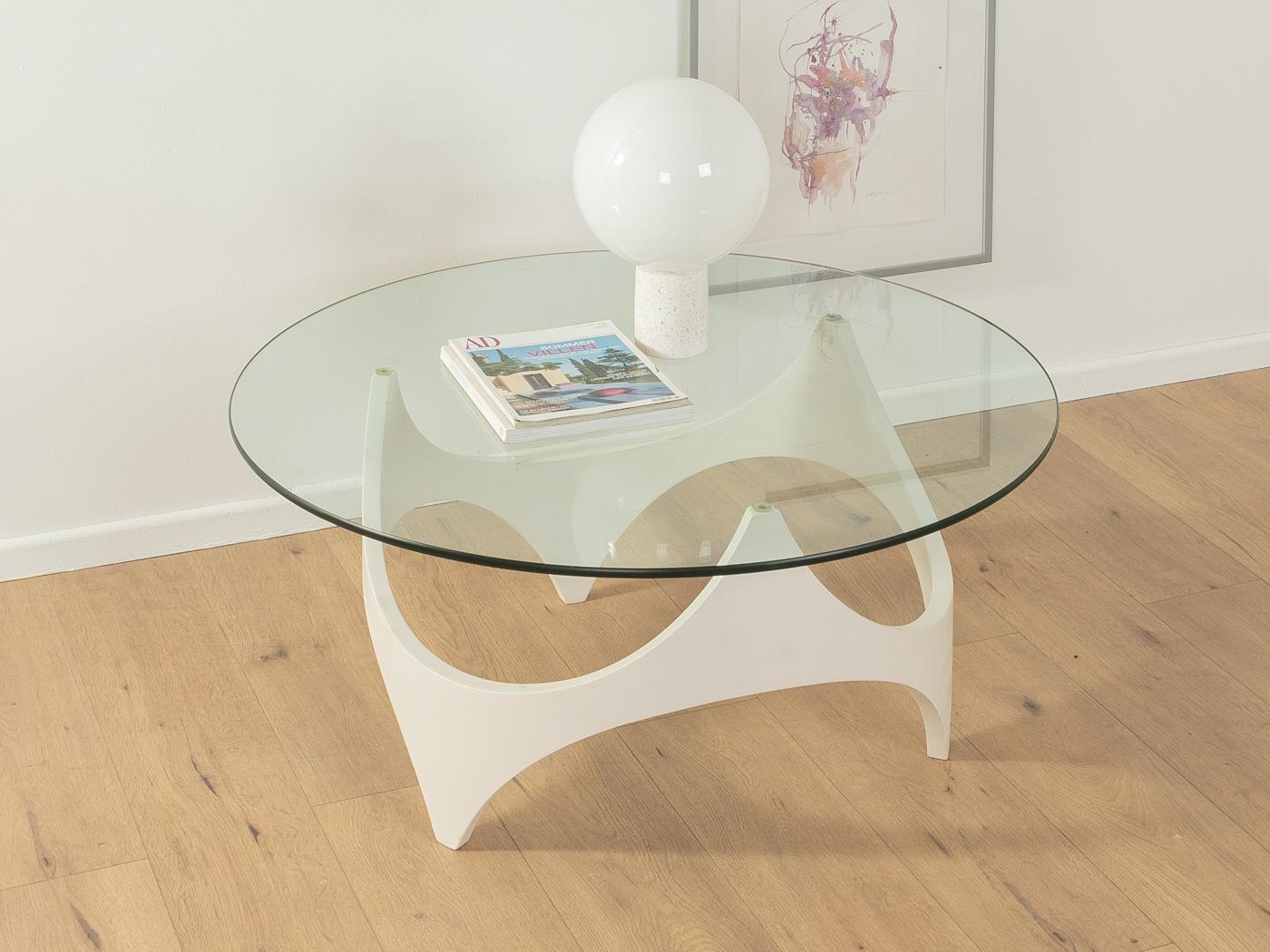 German Space Age coffee table, Opal Möbel